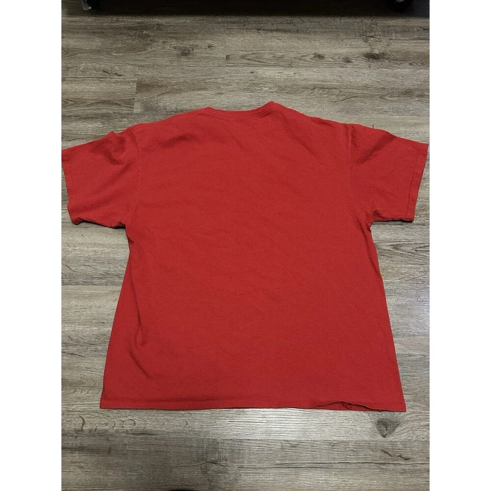 Levi's‎ Camouflage Graphic Red Short Sleeve T Shirt Size XL